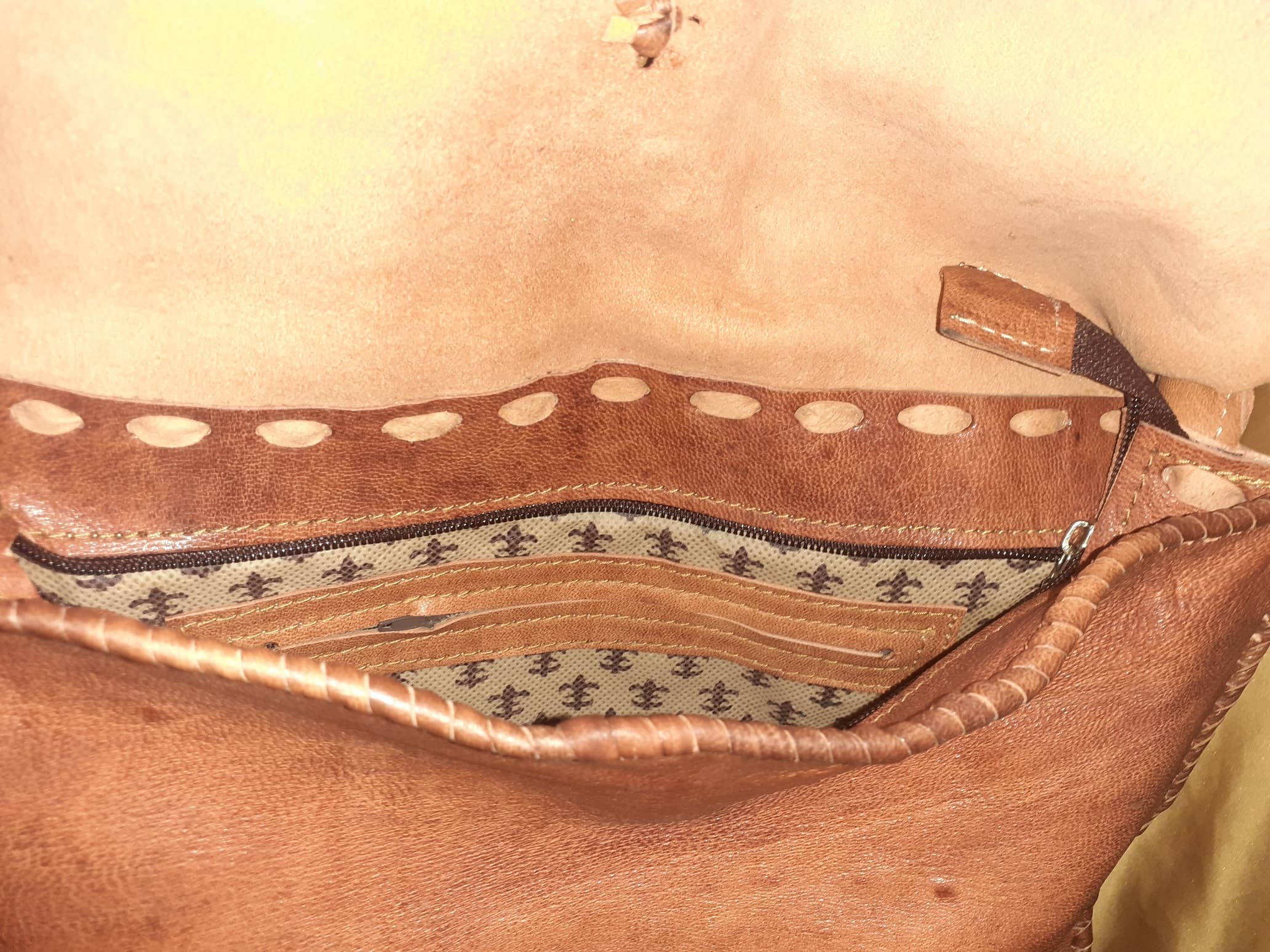 Bolso Cuadrado de cuerno Grande