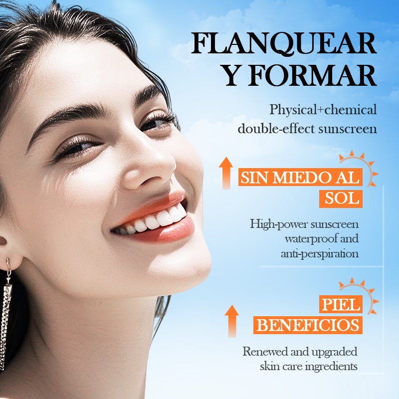 Velorian Collection SADOER Rice Moisturizing Sunscreen Lotion SPF50 PA, 60g, transparent and whitening skincare product.