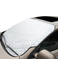 Velorian Collection car snow block antifreeze windshield cover for winter, frost guard, fits front windshield and snow gear.