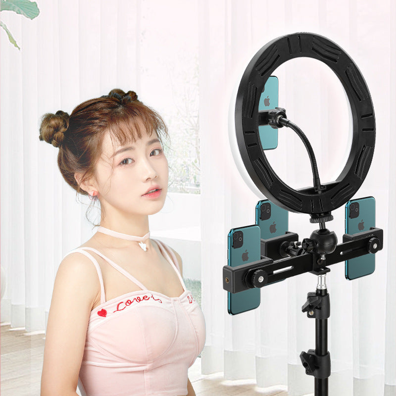 Velorian Collection ring selfie beautifying light LED spotlight, compact and portable for enhancing selfies and video calls.