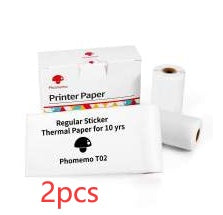 Velorian Collection portable mini thermal label printer with Bluetooth, compact design for home, student, and price tag printing.