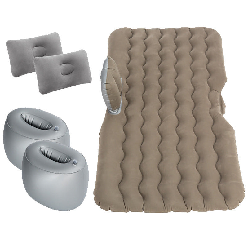 Velorian Collection inflatable camping car air mattress with pillow, ideal for outdoor travel and car camping comfort.