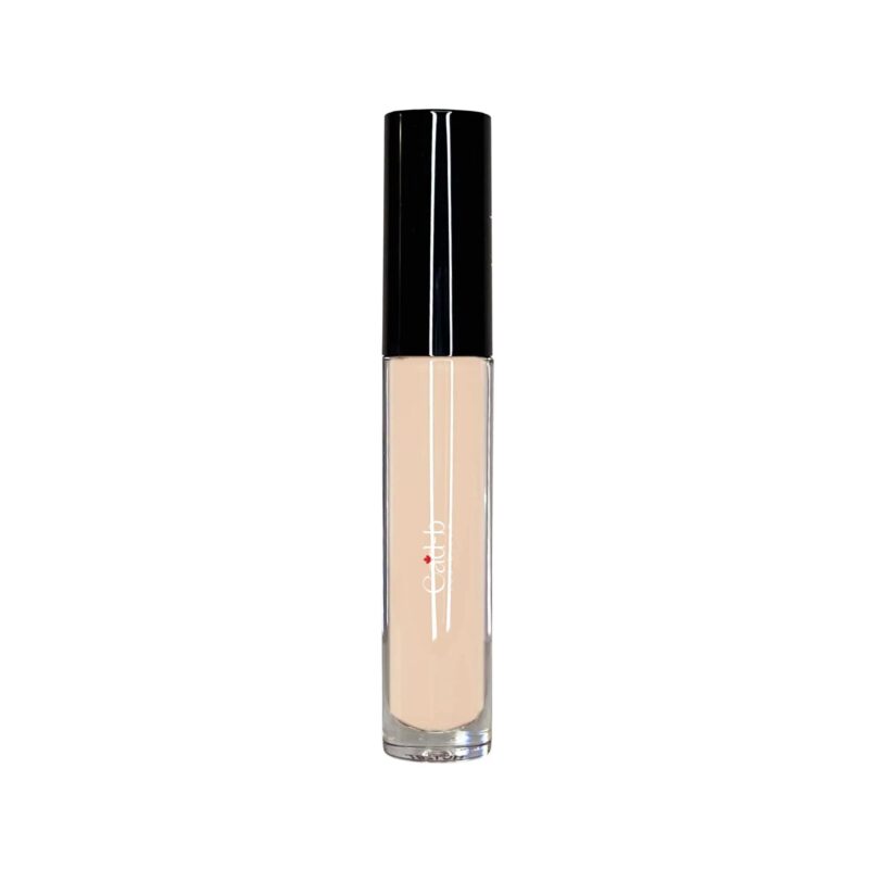 Cad b Concealing Cream HC101T, full coverage brightening concealer in black tube, cruelty-free, vegan, talc-free, and paraben-free.