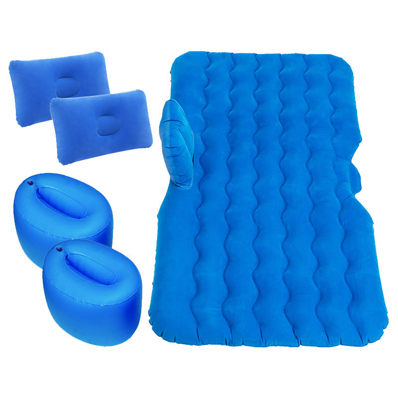 Velorian Collection inflatable camping car air mattress with pillow, outdoor travel bed, suitable for car camping and road trips.