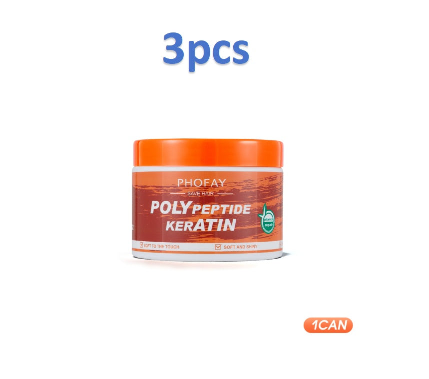 Velorian Collection Phofay Poly Keratin Burnt Hair Restoration Cream jar, health care product for damaged hair treatment.