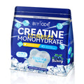 Velorian Collection premium creatine monohydrate gummies, health supplement with colorful, bear-shaped chews on a white background.