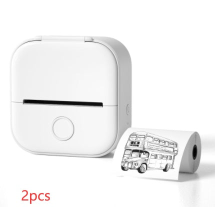 Velorian Collection portable mini thermal label printer for home or student use, Bluetooth-compatible with photo and price tag printing.