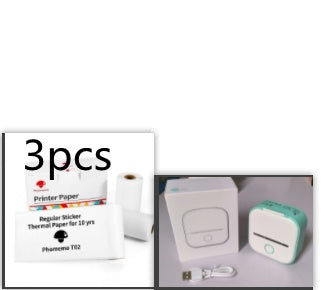 Velorian Collection portable mini thermal label printer with Bluetooth, compact design for home and student use, printing labels and tags.