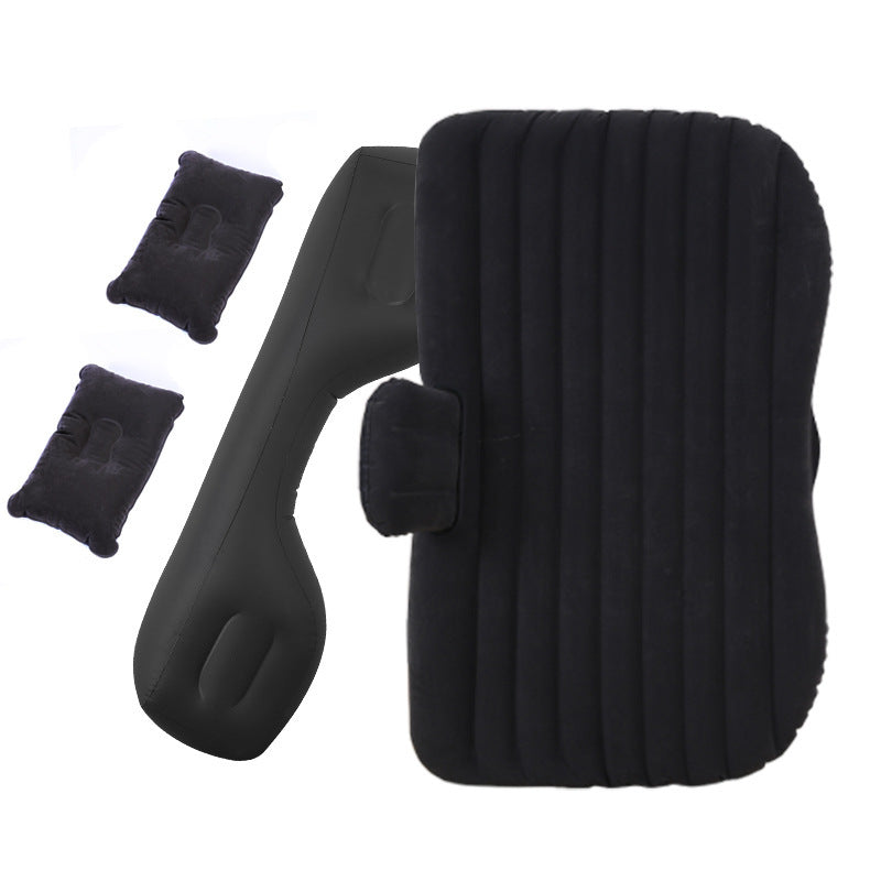 Velorian Collection inflatable car camping mattress with pillow, outdoor travel air bed for camping and car use.