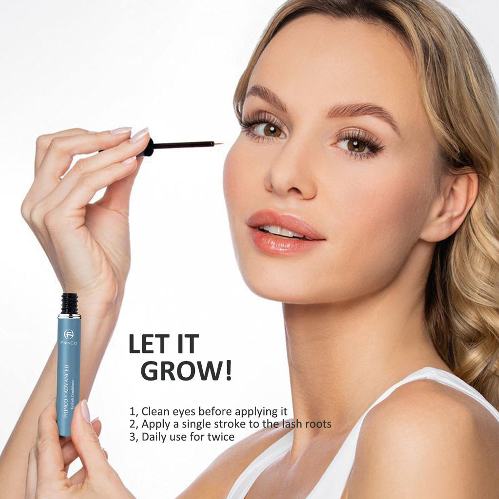 Velorian Collection eyelash enhancing serum in a 5ml bottle, promoting fuller, thicker lashes and brow growth with a health care formula.