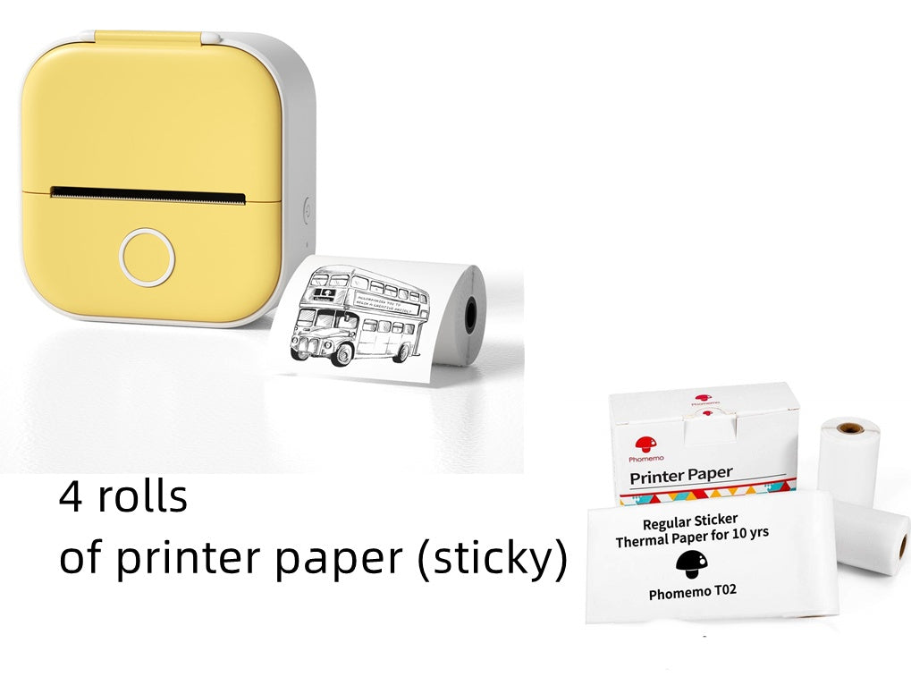 Velorian Collection portable mini thermal label printer with Bluetooth, compact design, suitable for home, student, and price tag printing.