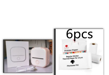 Velorian Collection portable mini thermal label printer with Bluetooth, compact design for home, student, and price tag labeling.