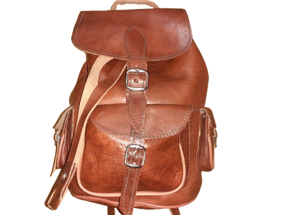 Mochila Fez mediana Vacuno