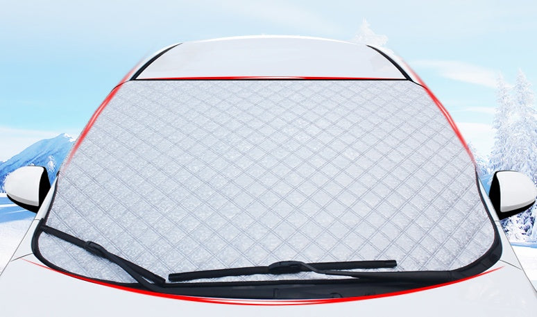 Velorian Collection auto snow cover for front windshield and gear, frost guard to prevent ice and snow buildup during winter.