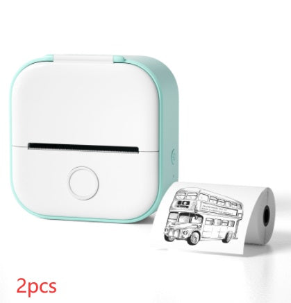 Velorian Collection portable mini thermal label printer with Bluetooth, compact home photo and price tag printing device.