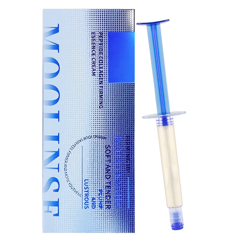 Velorian Collection Collagen Peptide Serum Cream in a sleek jar, designed for nourishing skincare with collagen peptides.
