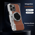 Velorian Collection stereo camera phone case with magnetic creative design and hardshell protection.
