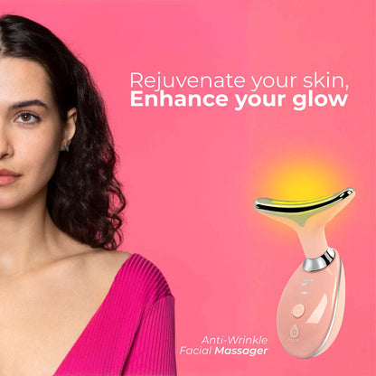 Pursonic LED Glow Set – 7-in-1 LED Light Therapy Face Mask + 7-in-1 LED Face &amp; Neck Sculpting Wand-2