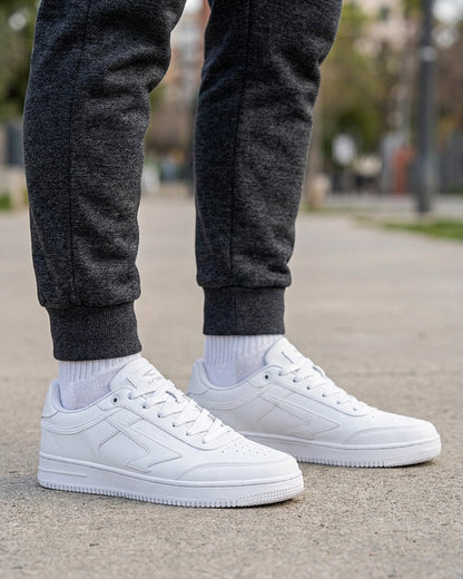 Vibe Mens Lifestyle Sneakers - White