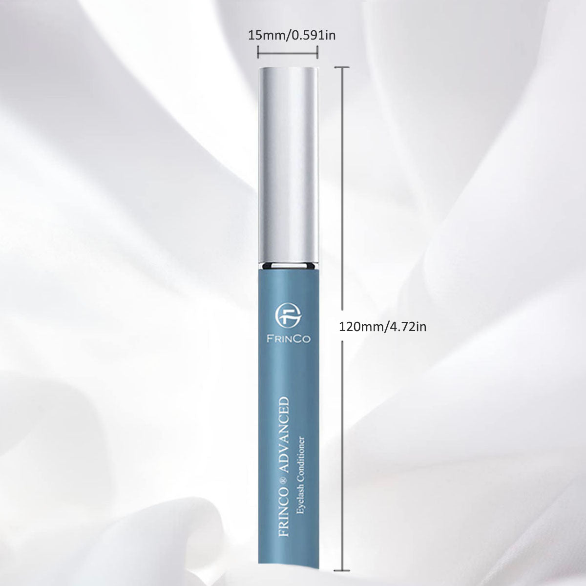 Velorian Collection eyelash enhancing serum in a 5ml bottle, promoting fuller, thicker lashes and brow growth.