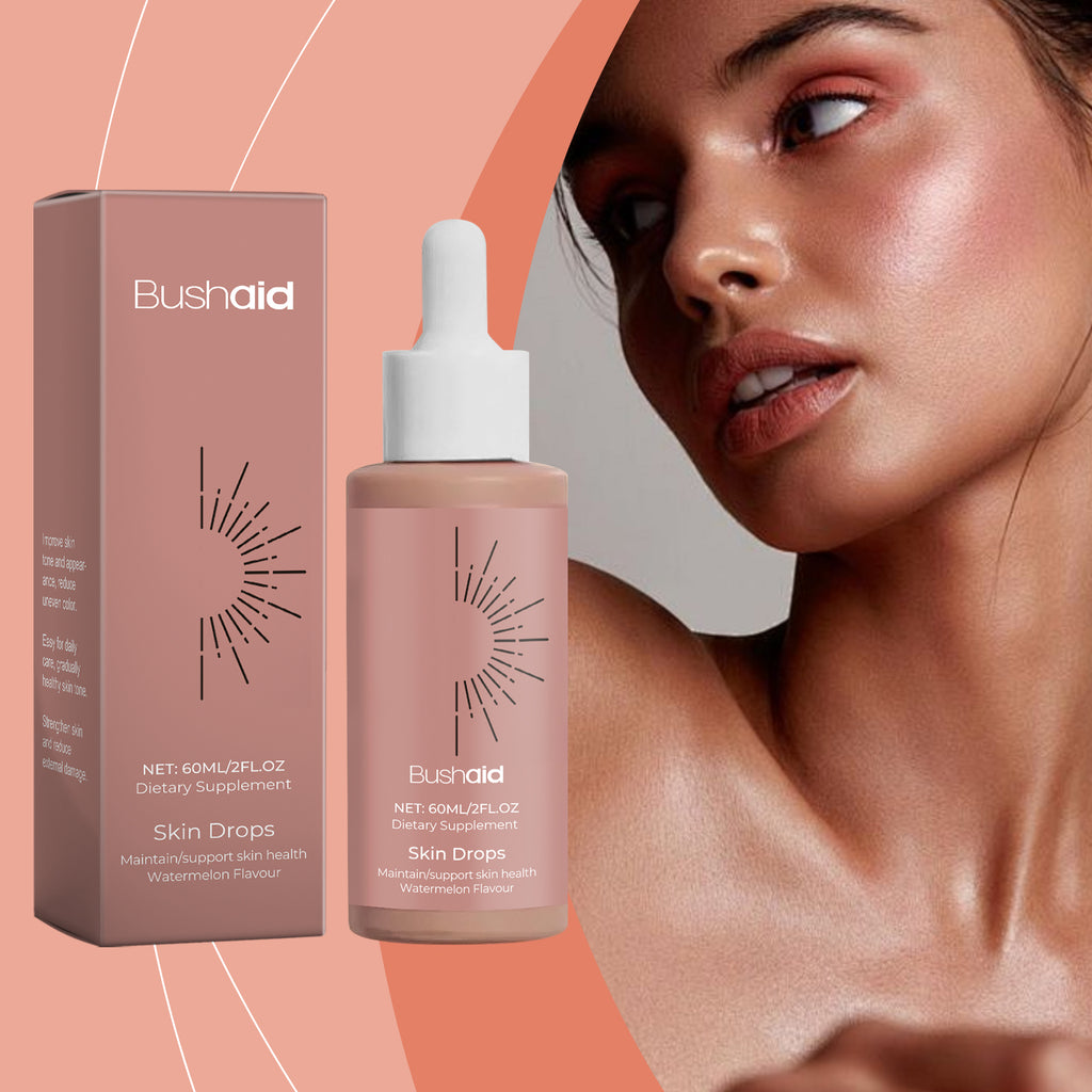 Velorian Collection Natural Sunless Tanning Drops in a dropper bottle, designed for oral use to achieve a natural sunless tan.