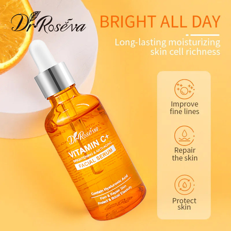 Velorian Collection DR Whitening and Anti-Aging Facial Serum 50ml, health care product with sleek bottle and applicator.