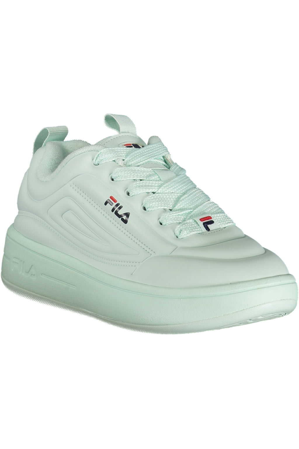 FILA women's blue sports sneakers showing a stylish design with white accents and a comfortable athletic sole.