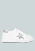 Starry Glitter Star Detail Sneakers